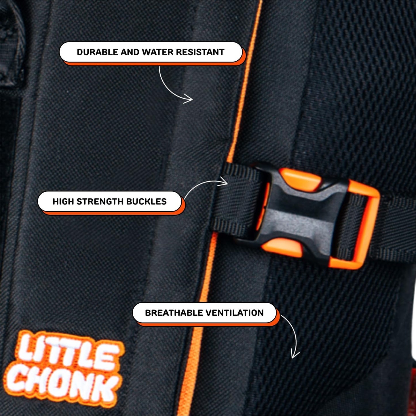 Dog Backpack Carrier - Small, Black