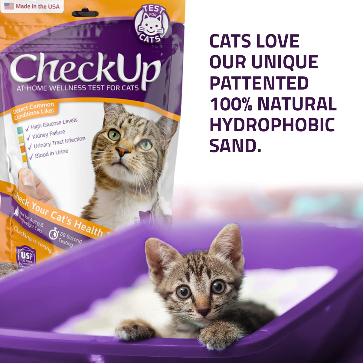 Cat Wellness Test Kit - Home Urine Collection
