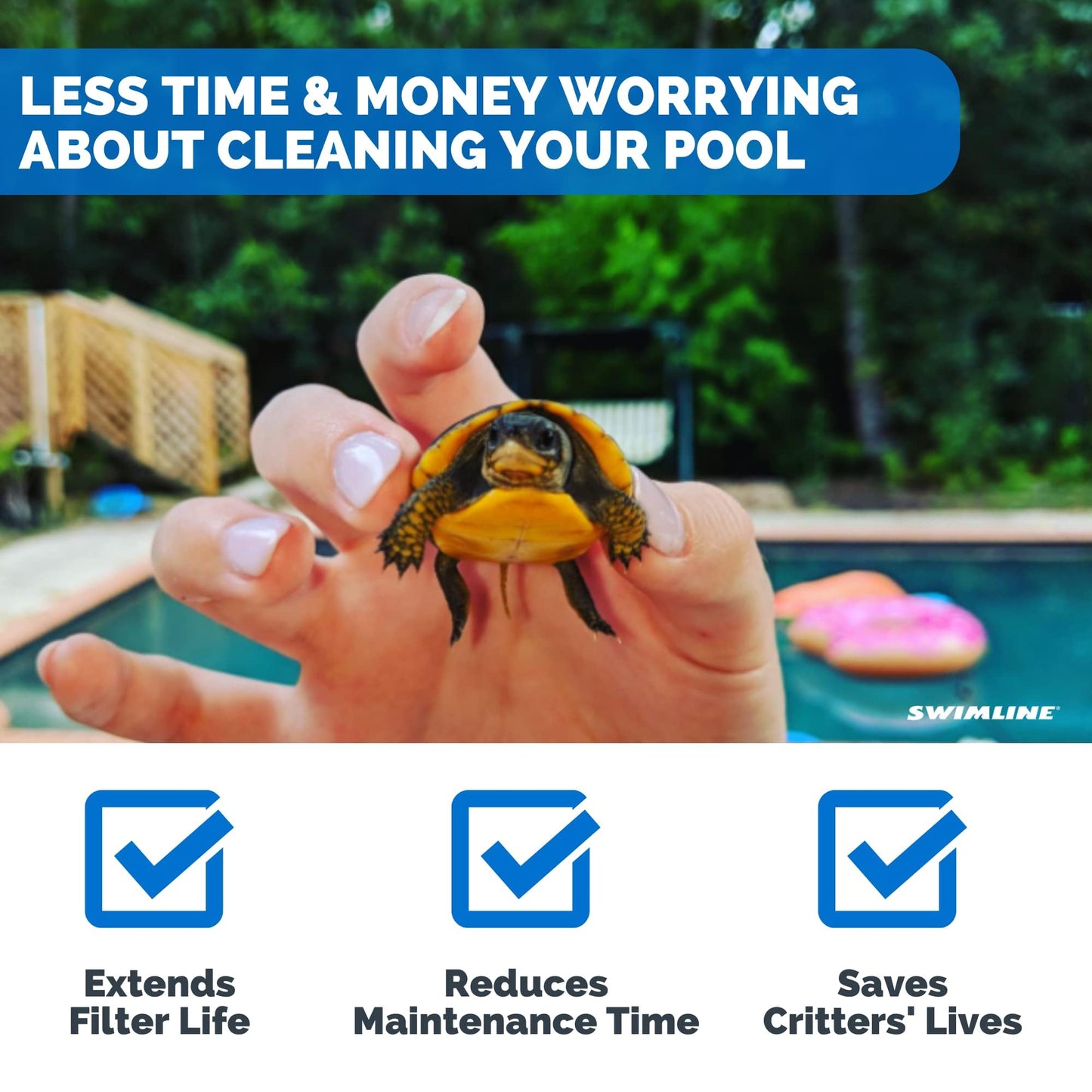 Animal Saving Escape Ramp for Pools