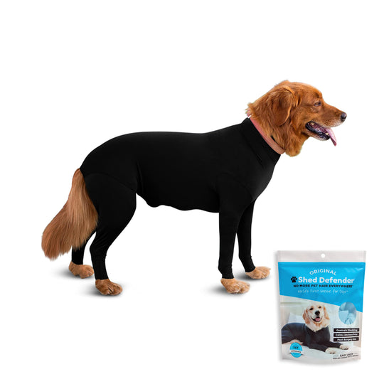 Dog Onesie for Shedding & Recovery - Seen on Shark Tank