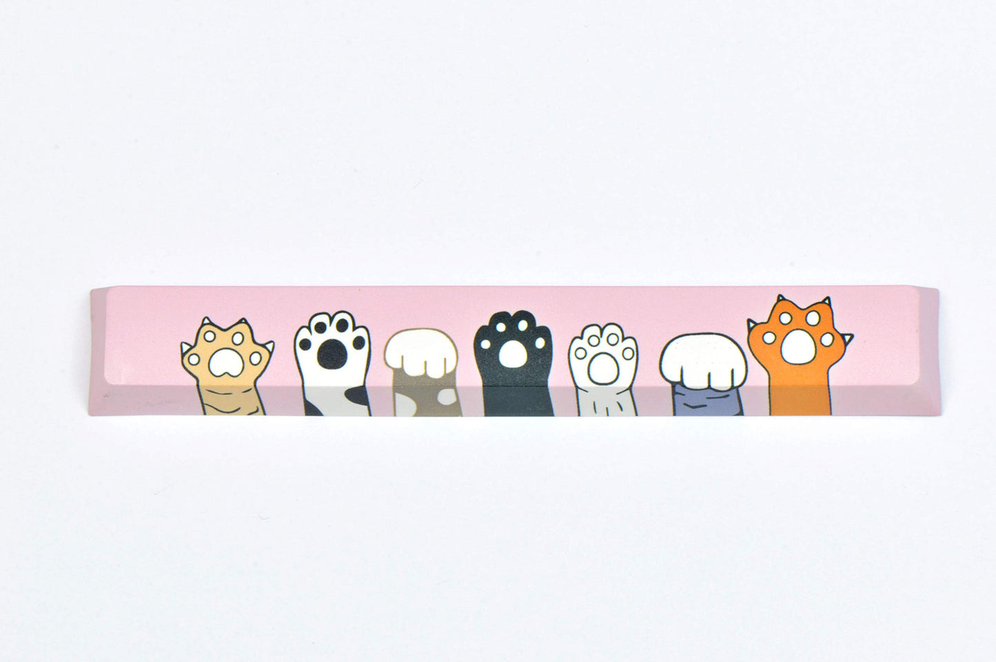 PBT Spacebar Keycap with Cat Paws Design