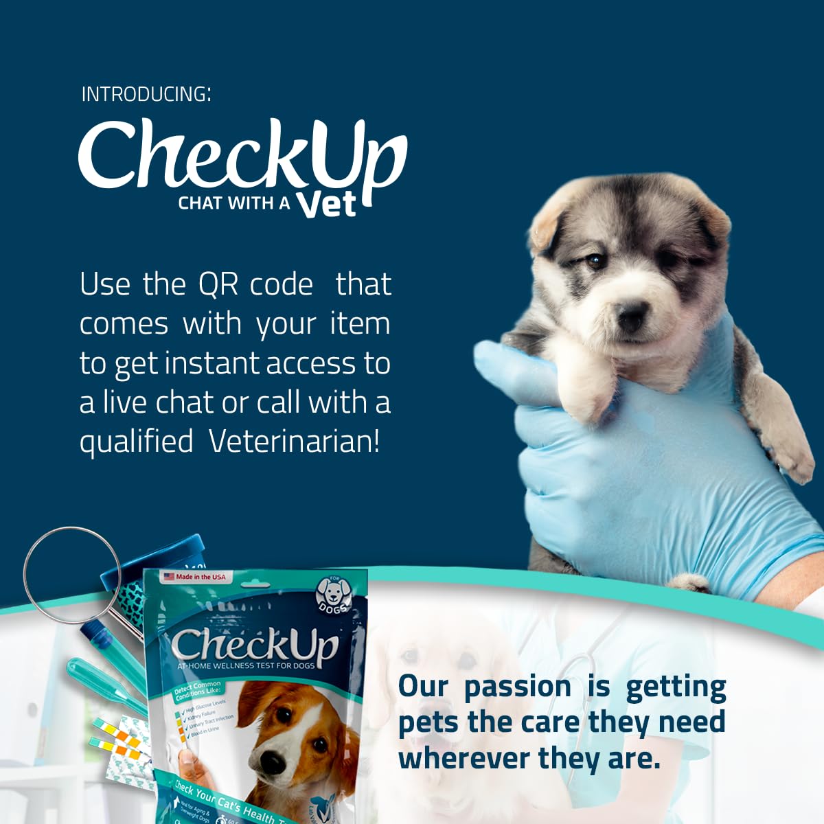 Dog Wellness Test Kit - Home Urine Collection