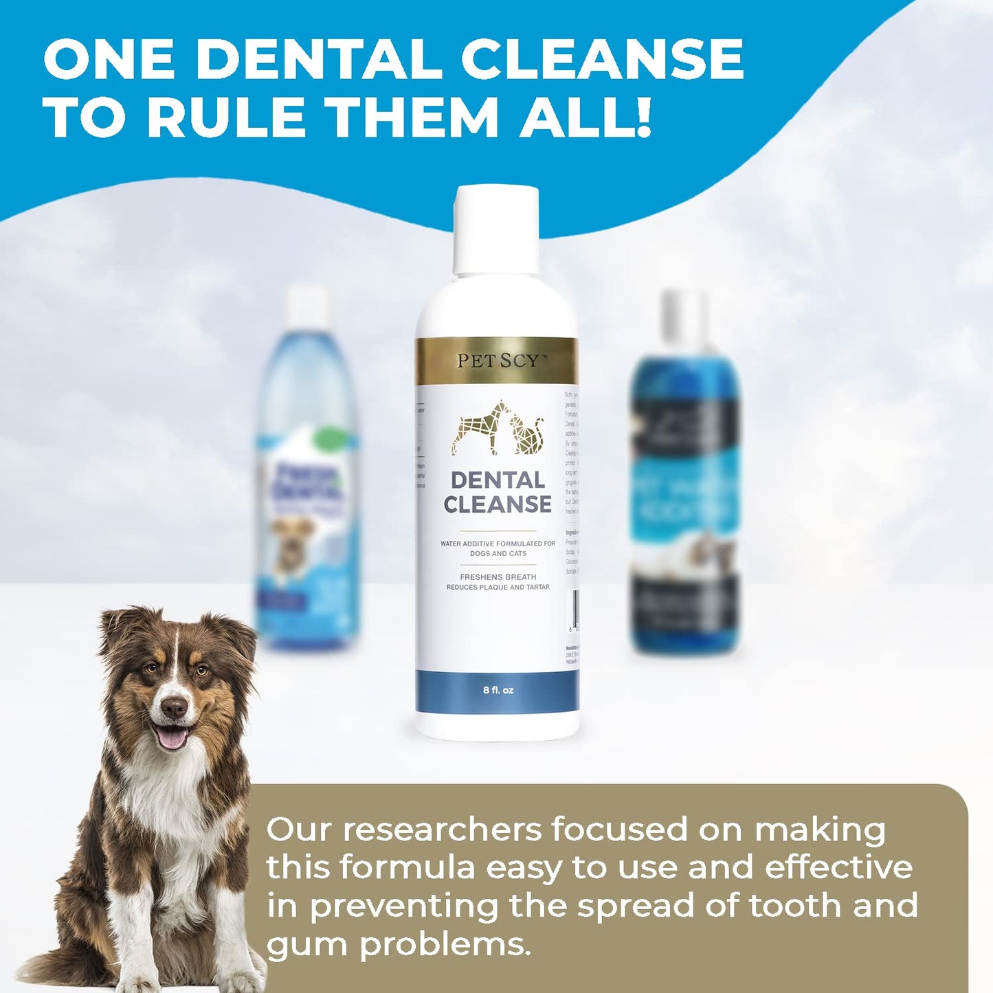 Dental Cleanse for Cats & Dogs - 8 Oz