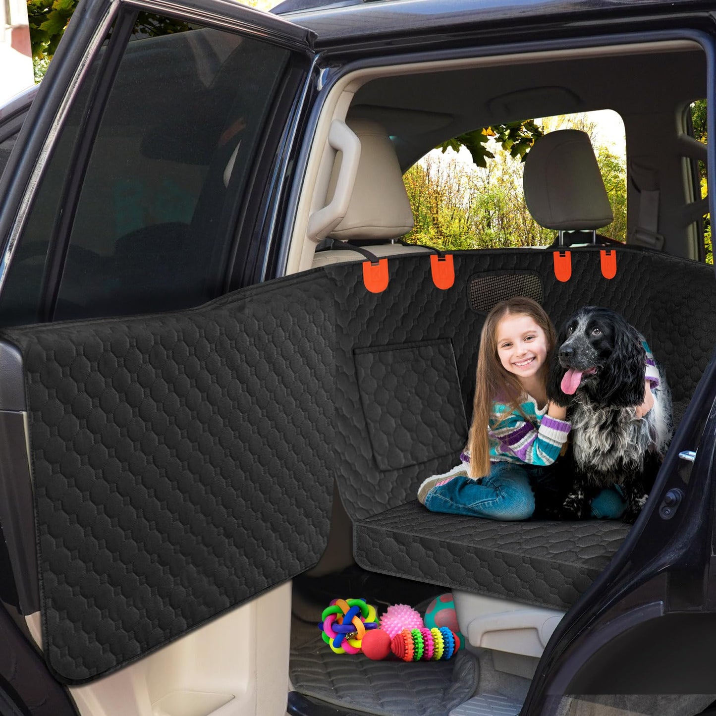 Back Seat Extender for Dogs - Waterproof