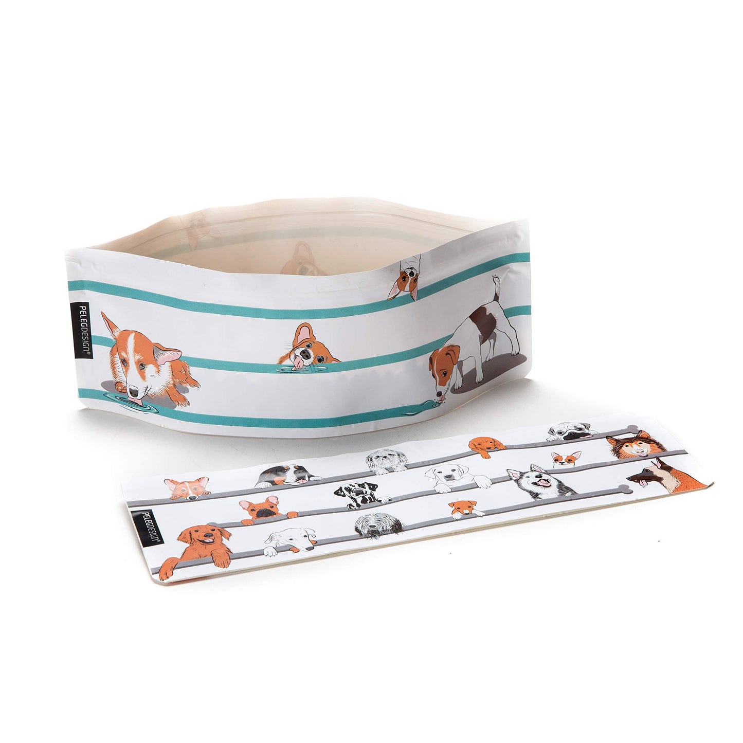 Collapsible Dog Bowl Set - 2 Pack