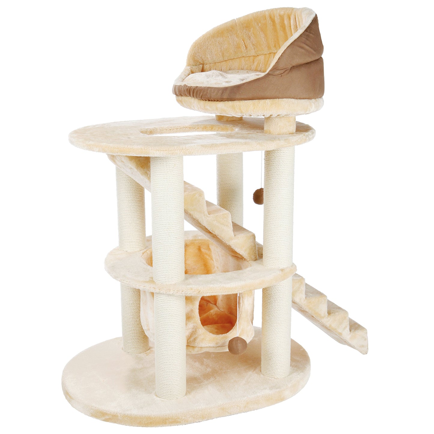 Senior Cat Tower with Scratching Posts