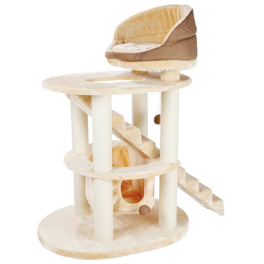 Senior Cat Tower with Scratching Posts