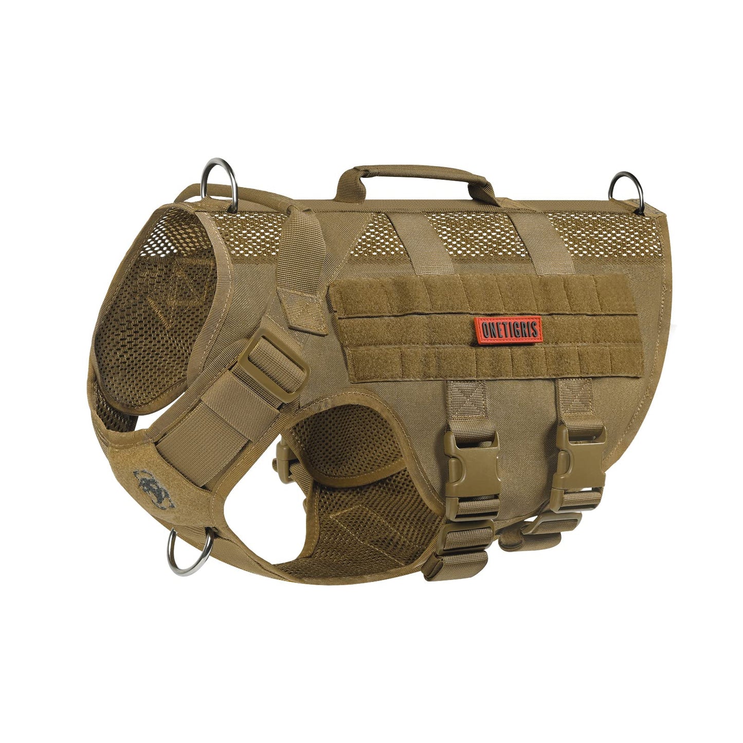 Tactical Dog Harness - Brown