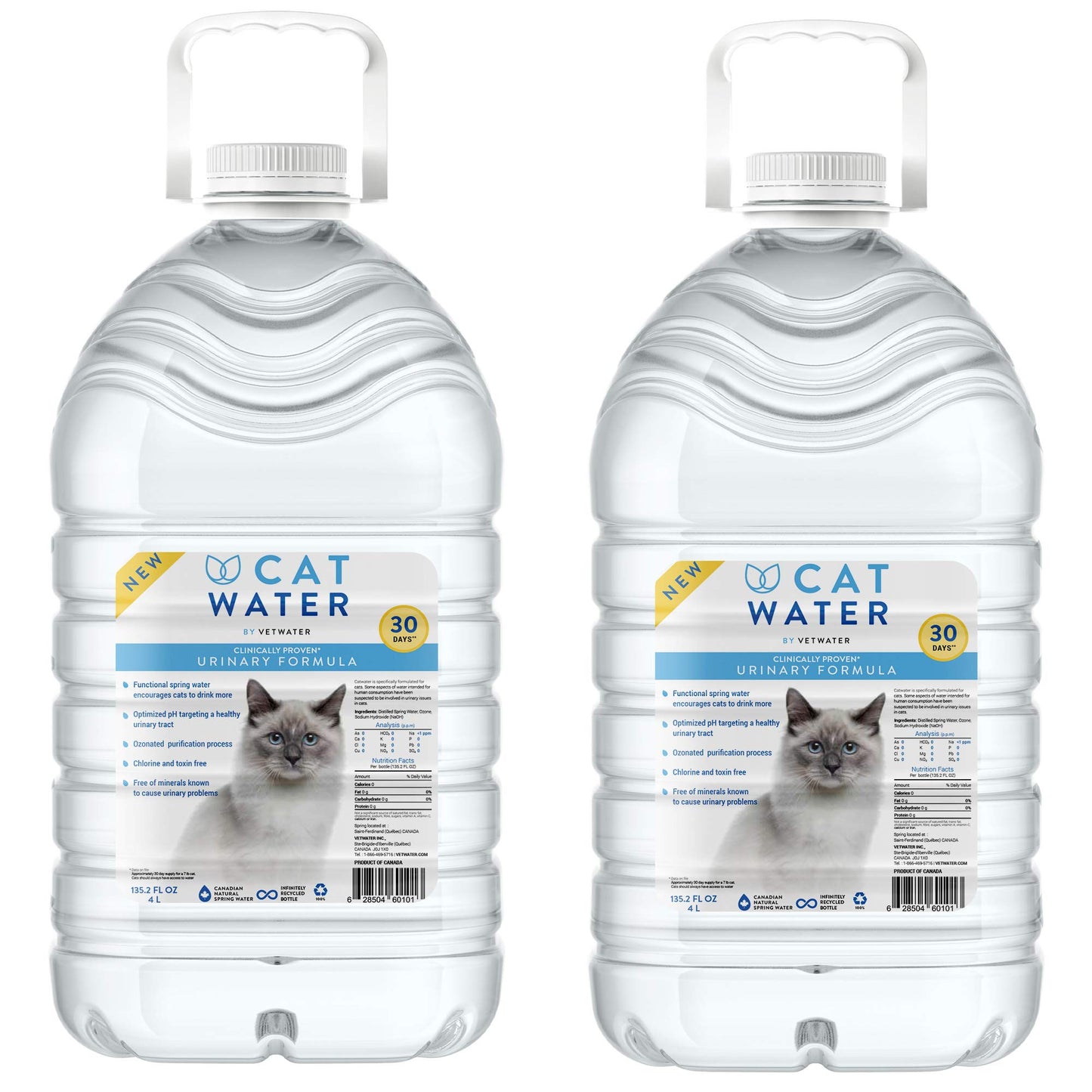 Cat Urinary Formula Water - 2 Pack
