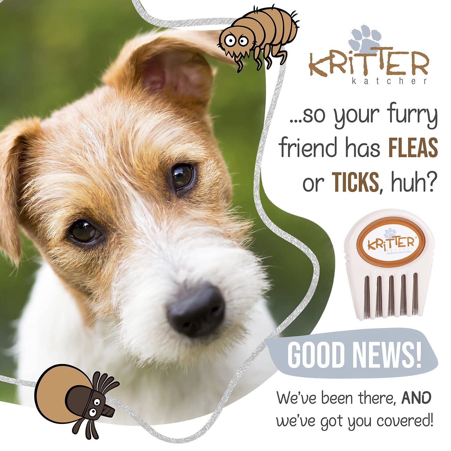 Flea, Tick, and Grooming Comb