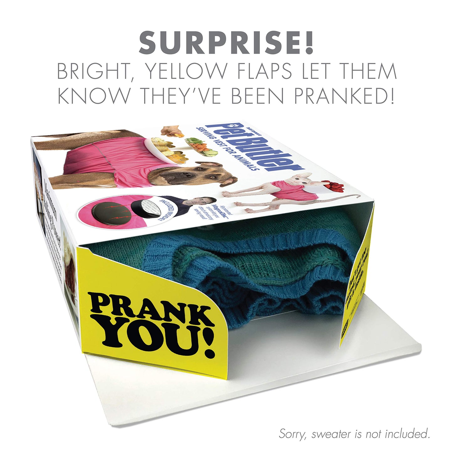 Pet Butler Prank Gift Box