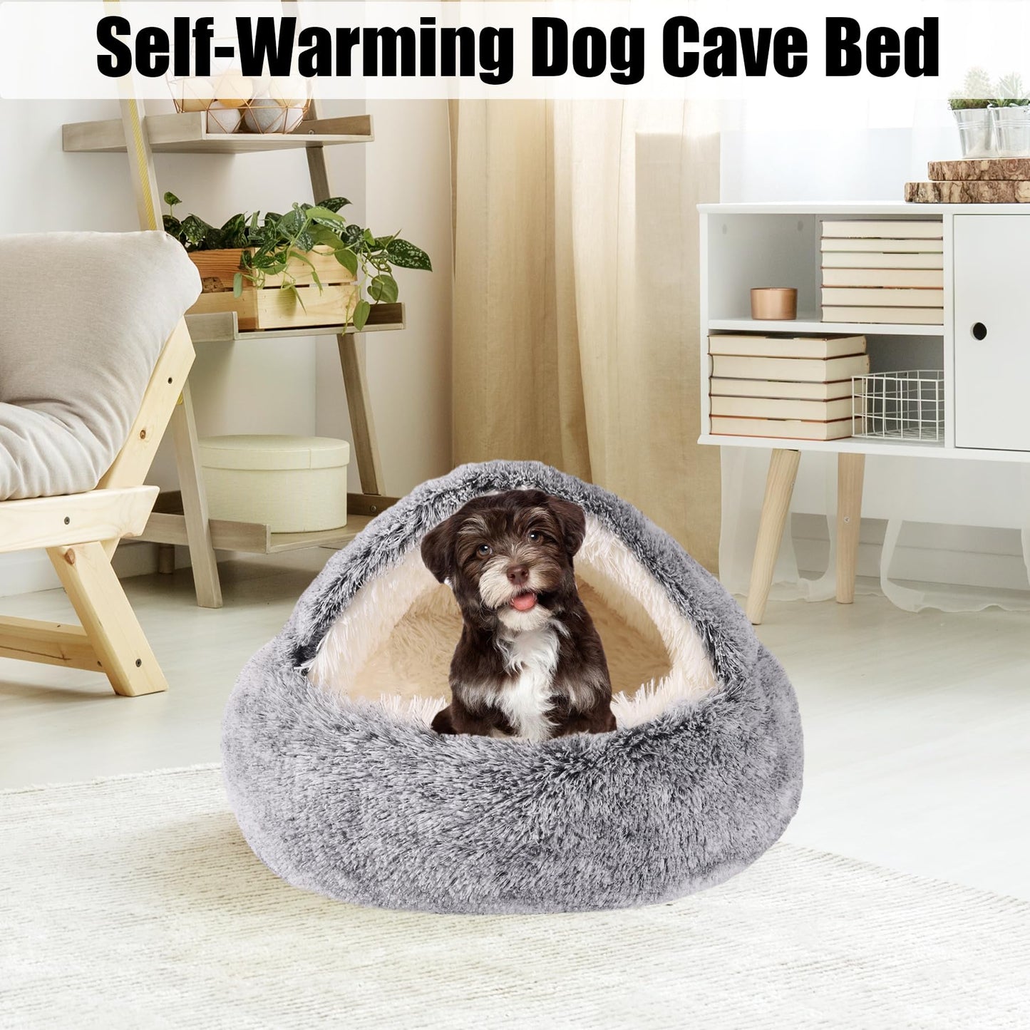 HYQ 2-in-1 Plush Pet Bed