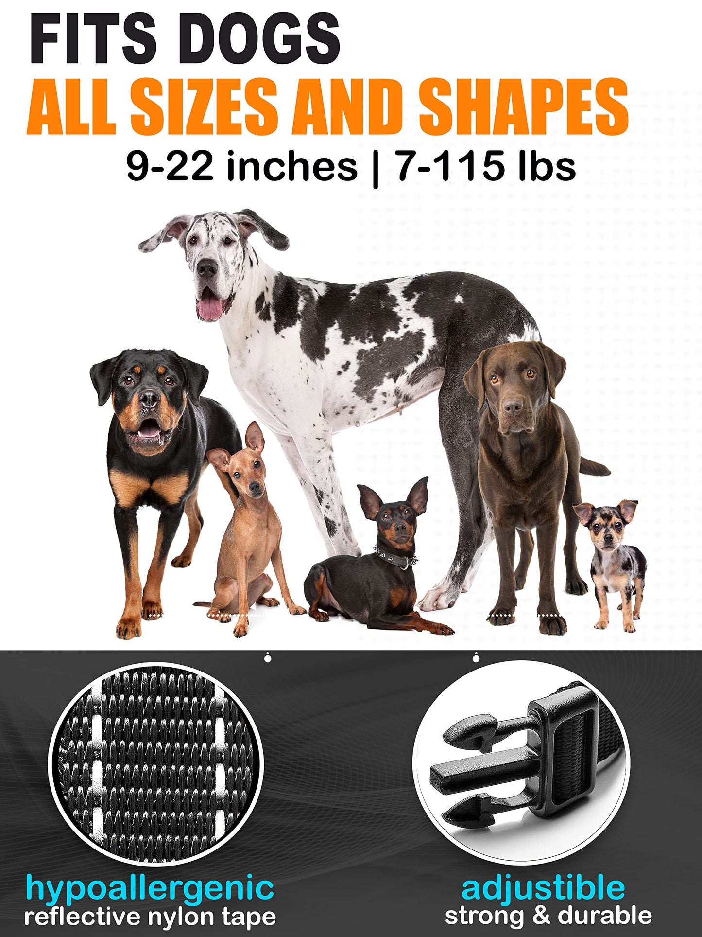 No Bark Collar for Dogs - Beep & Vibration