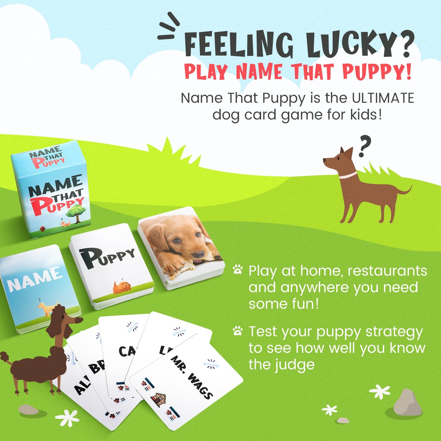Name That Puppy Game - Dog Lover Gifts
