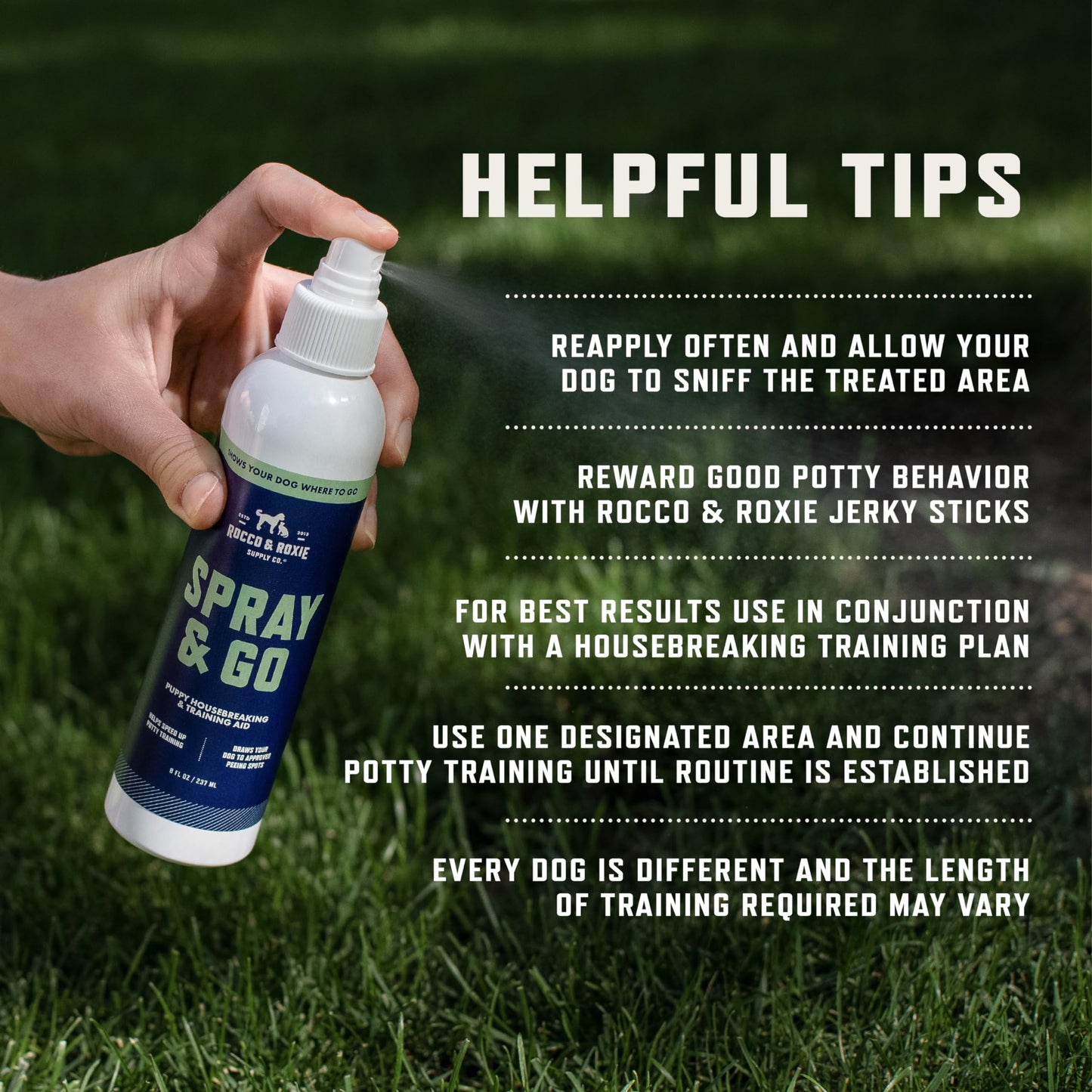 Go Here Spray for Dogs - Attract Dog to Pee in One Spot
