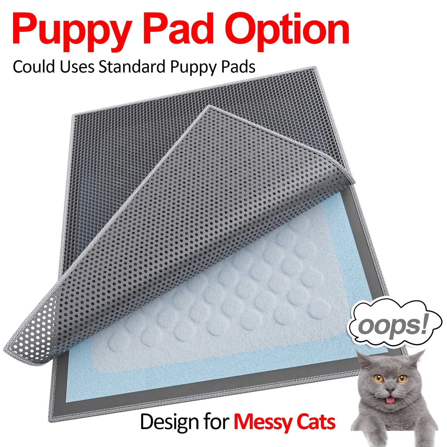Waretary Premium XL Cat Litter Mat