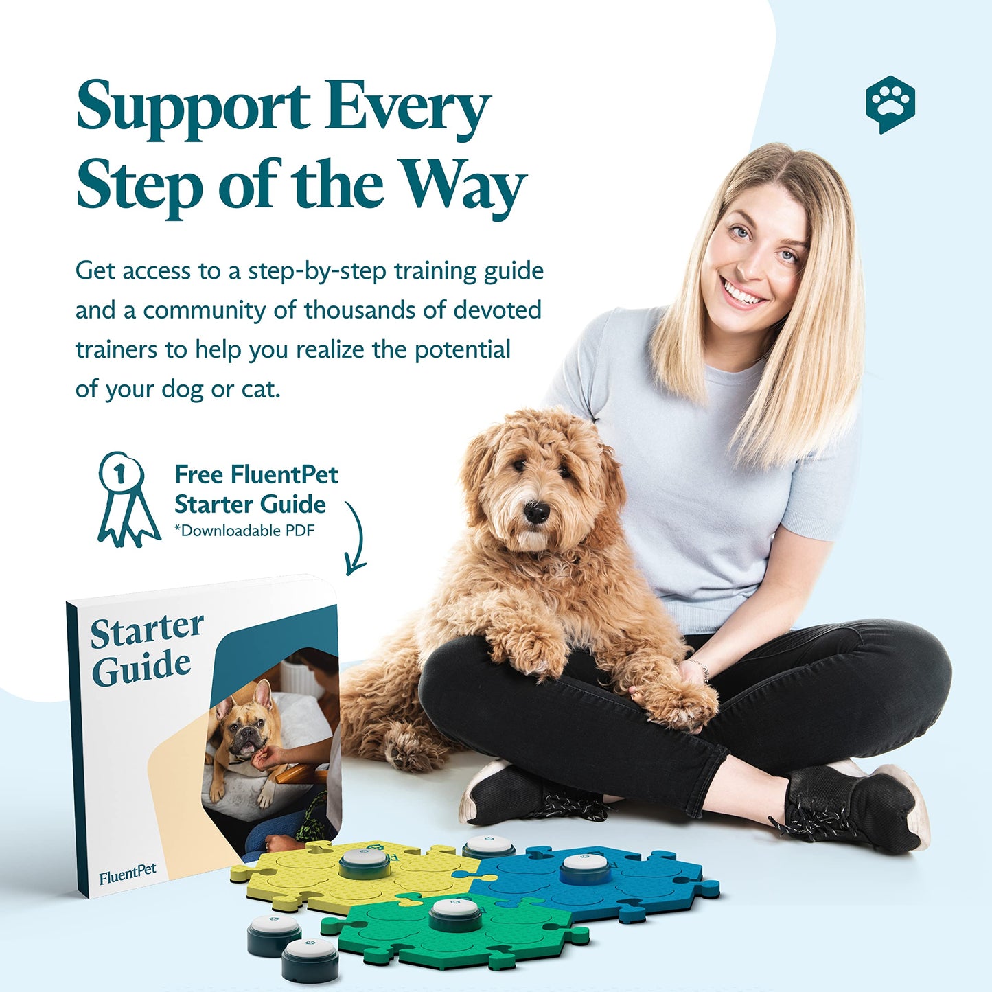 Pet Training Button Set - Basic Kit