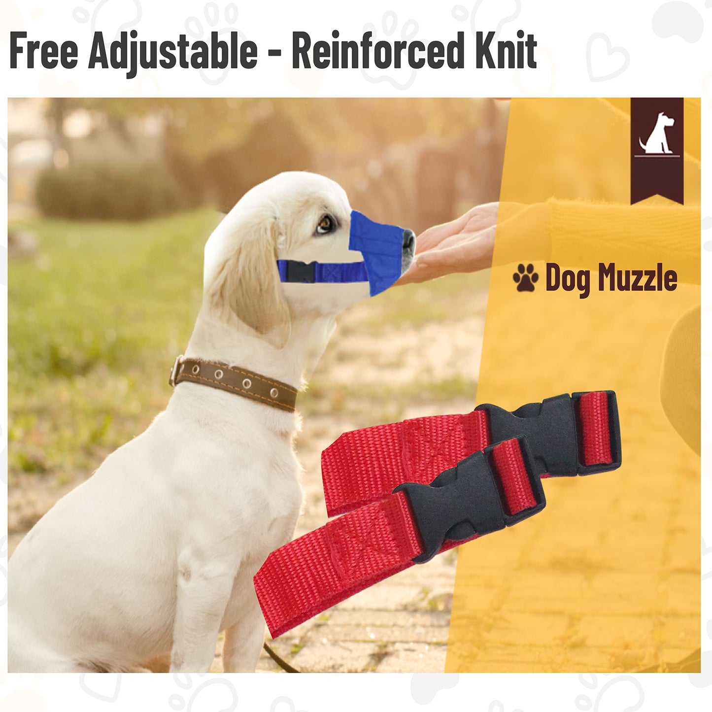 Adjustable Muzzle for Dogs