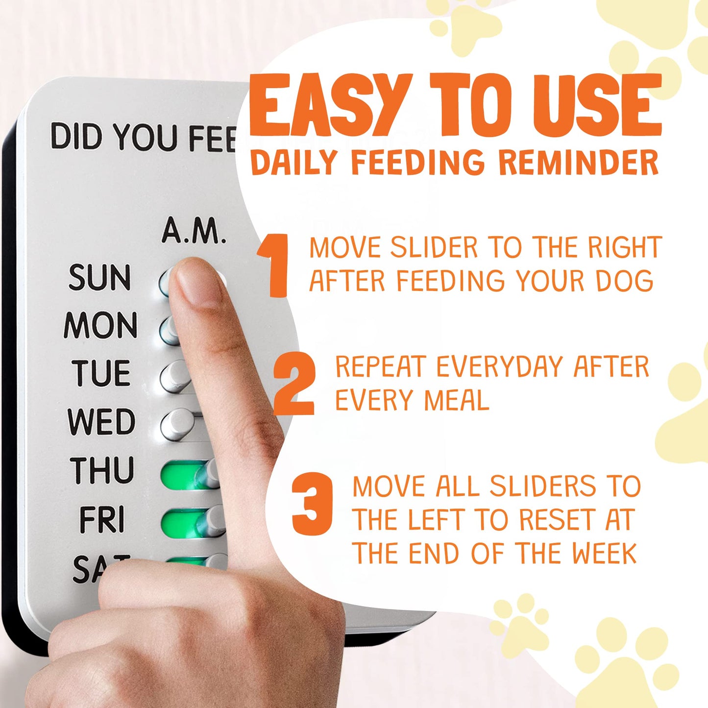 DID You Feed The Dog? Tracker