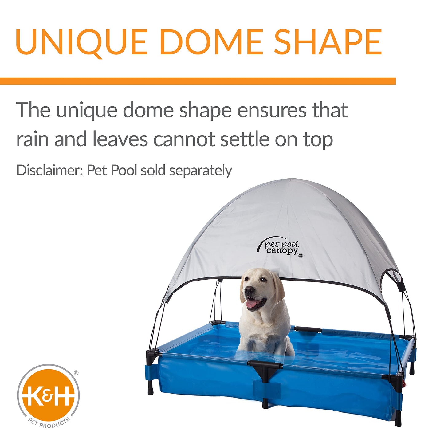Dog Pool & Pet Bath Canopy - X-Large