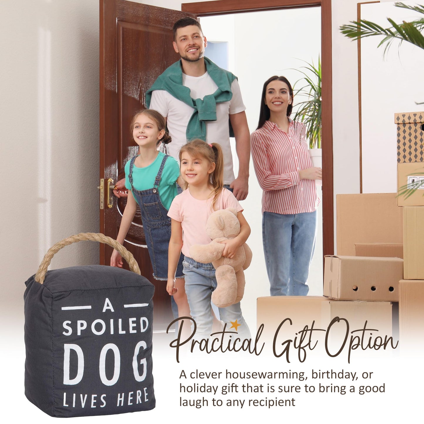 Decorative Weighted Fabric Doorstop