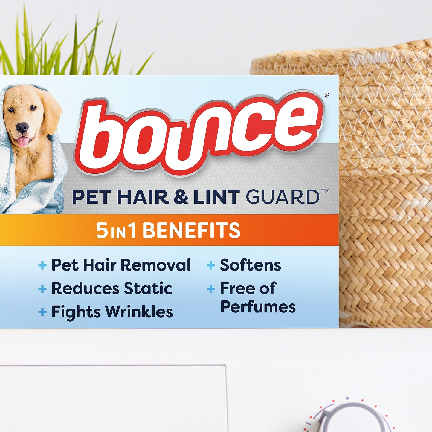 Pet Hair and Lint Guard Dryer Sheets
