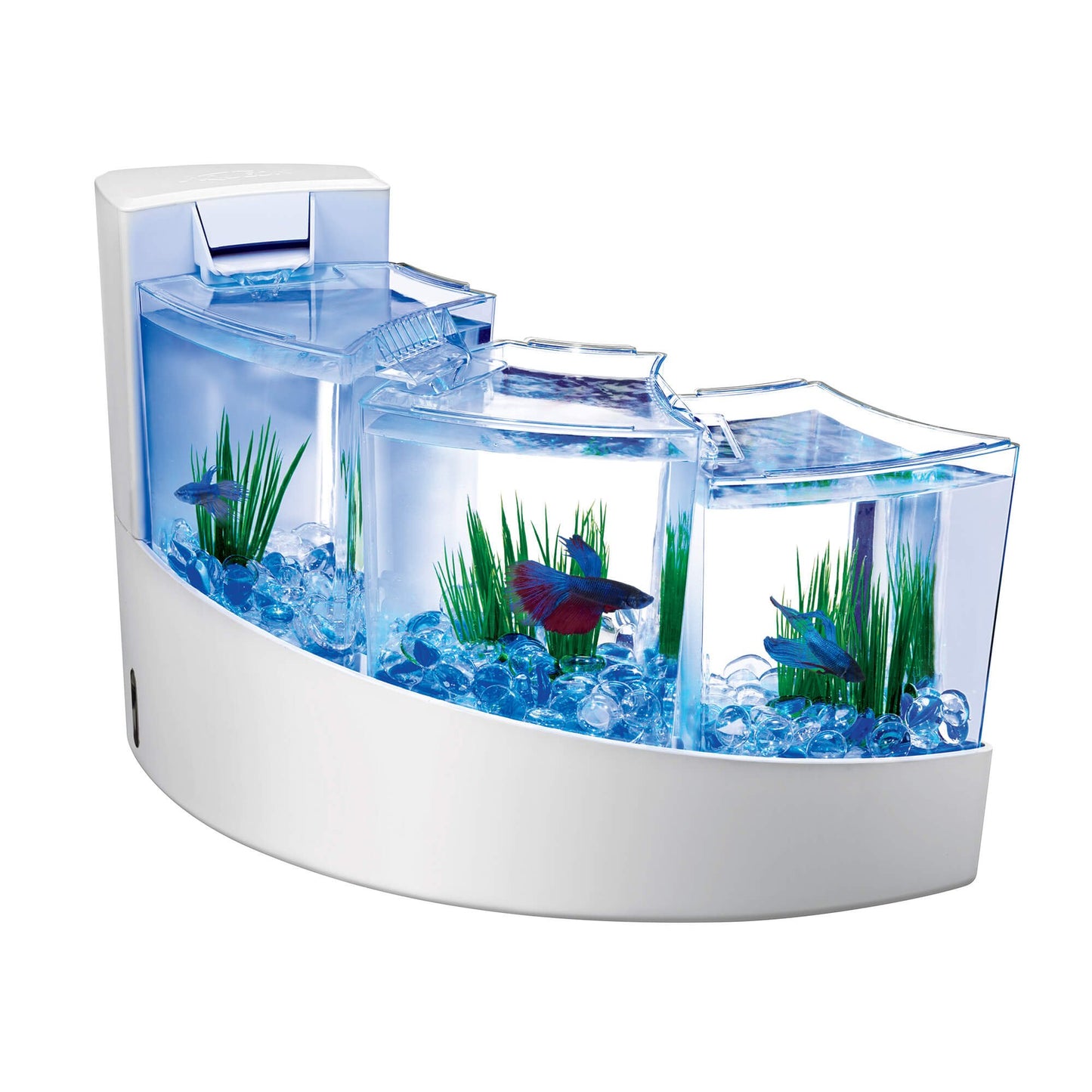 Betta Falls Aquarium Kit - White