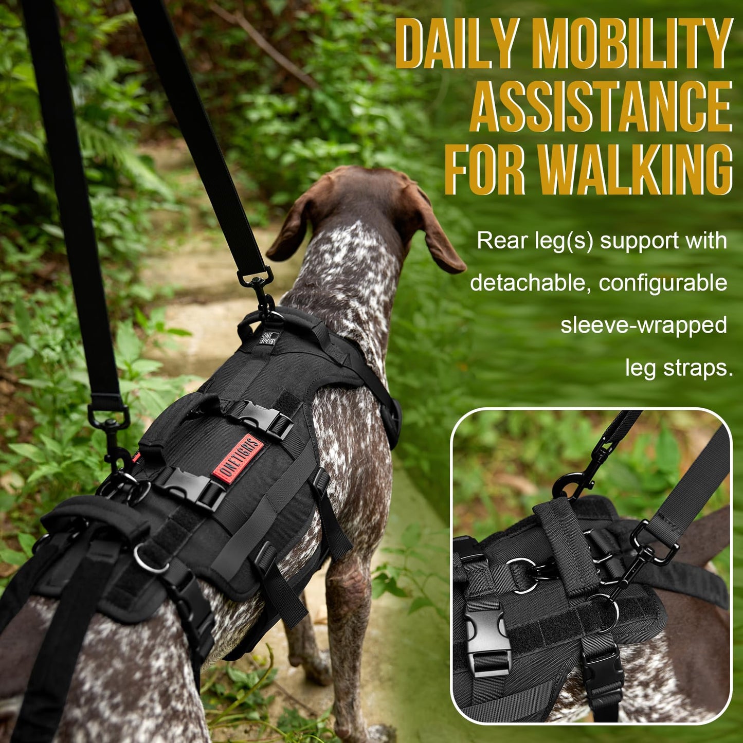 Dog Lift Harness for Large Dogs