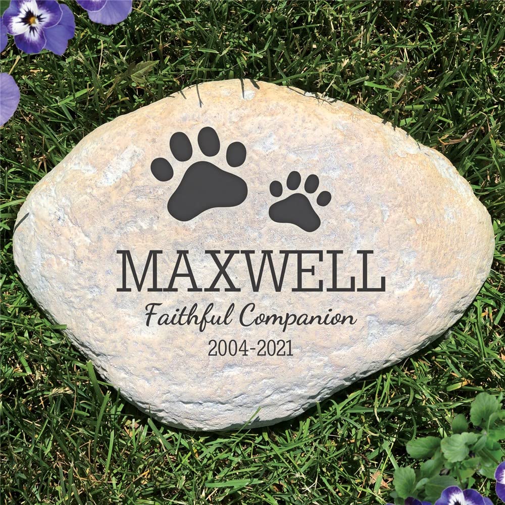 Personalized Pet Memorial Garden Stone