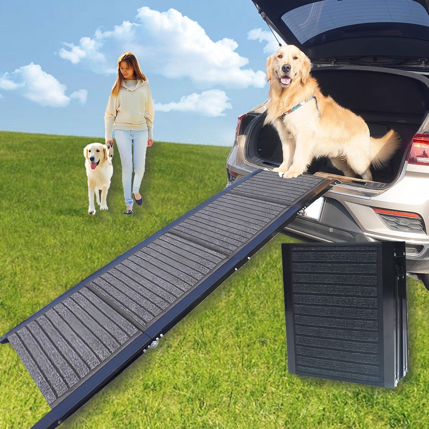 Dog Step - 66.9" Portable Ramp