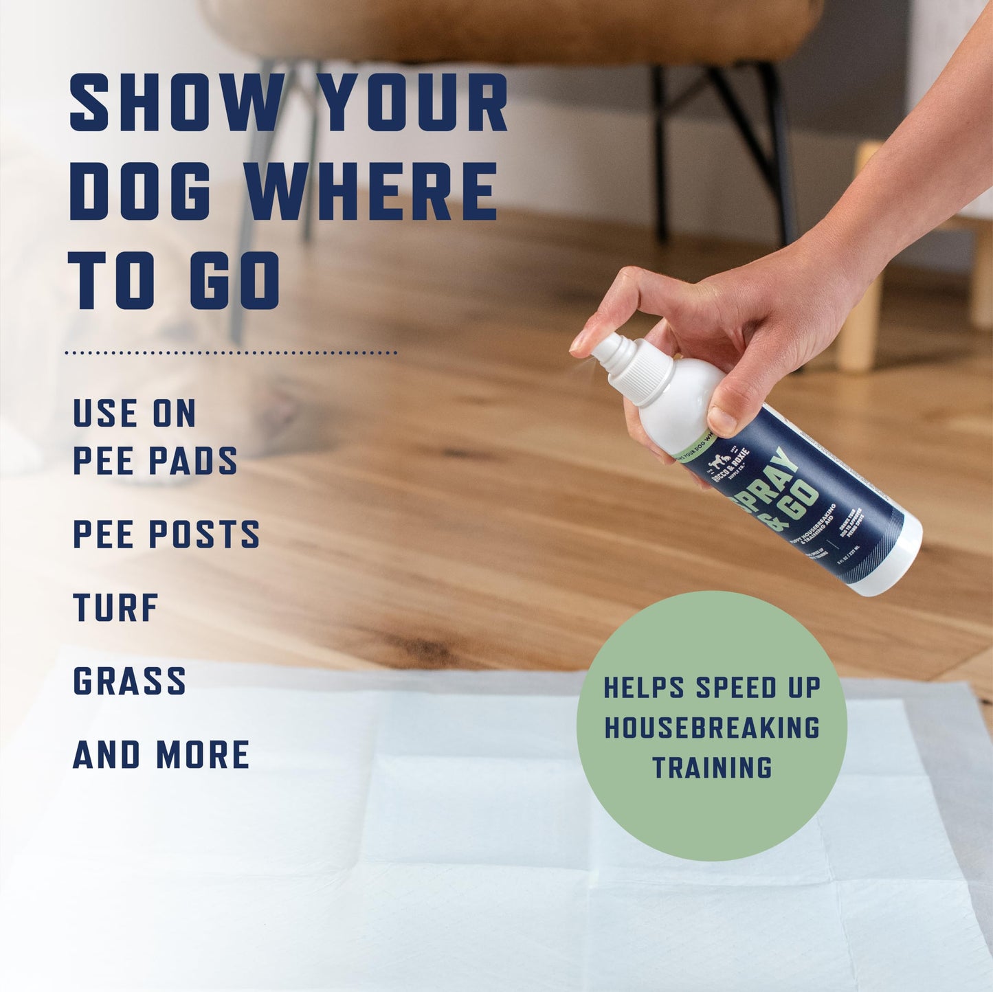 Go Here Spray for Dogs - Attract Dog to Pee in One Spot