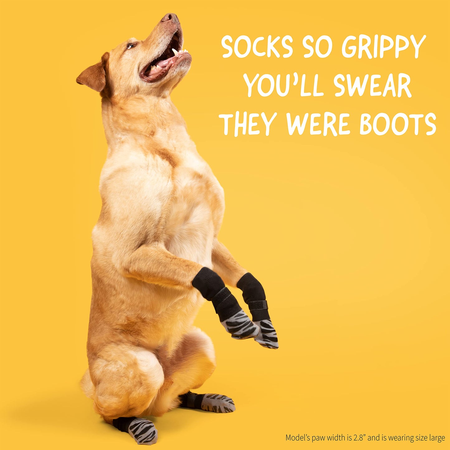 Non-Slip Dog Socks - Premium Grip for Hardwood