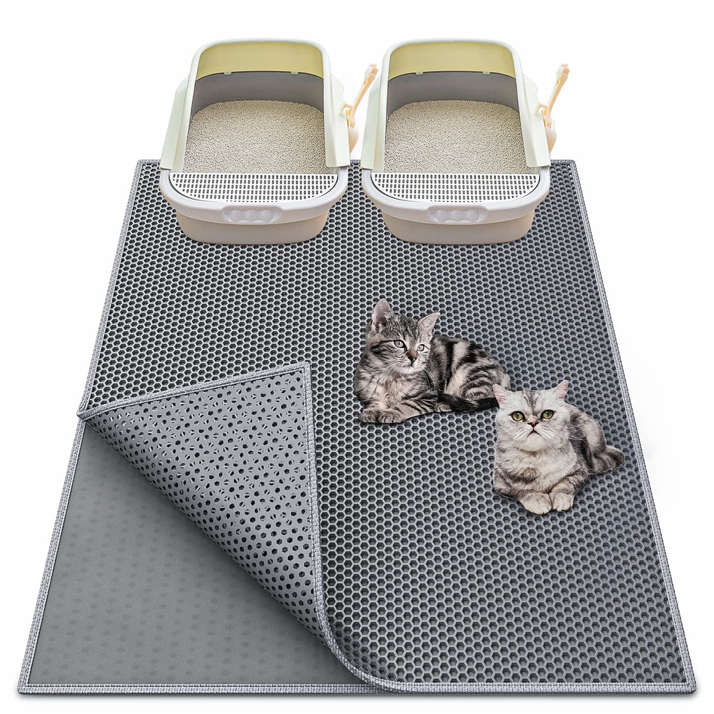Waretary Premium XL Cat Litter Mat