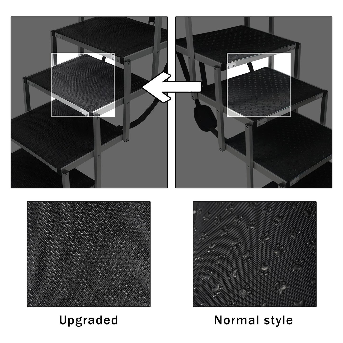 5-Step Dog Ramp - Supports Up to 150 Lbs