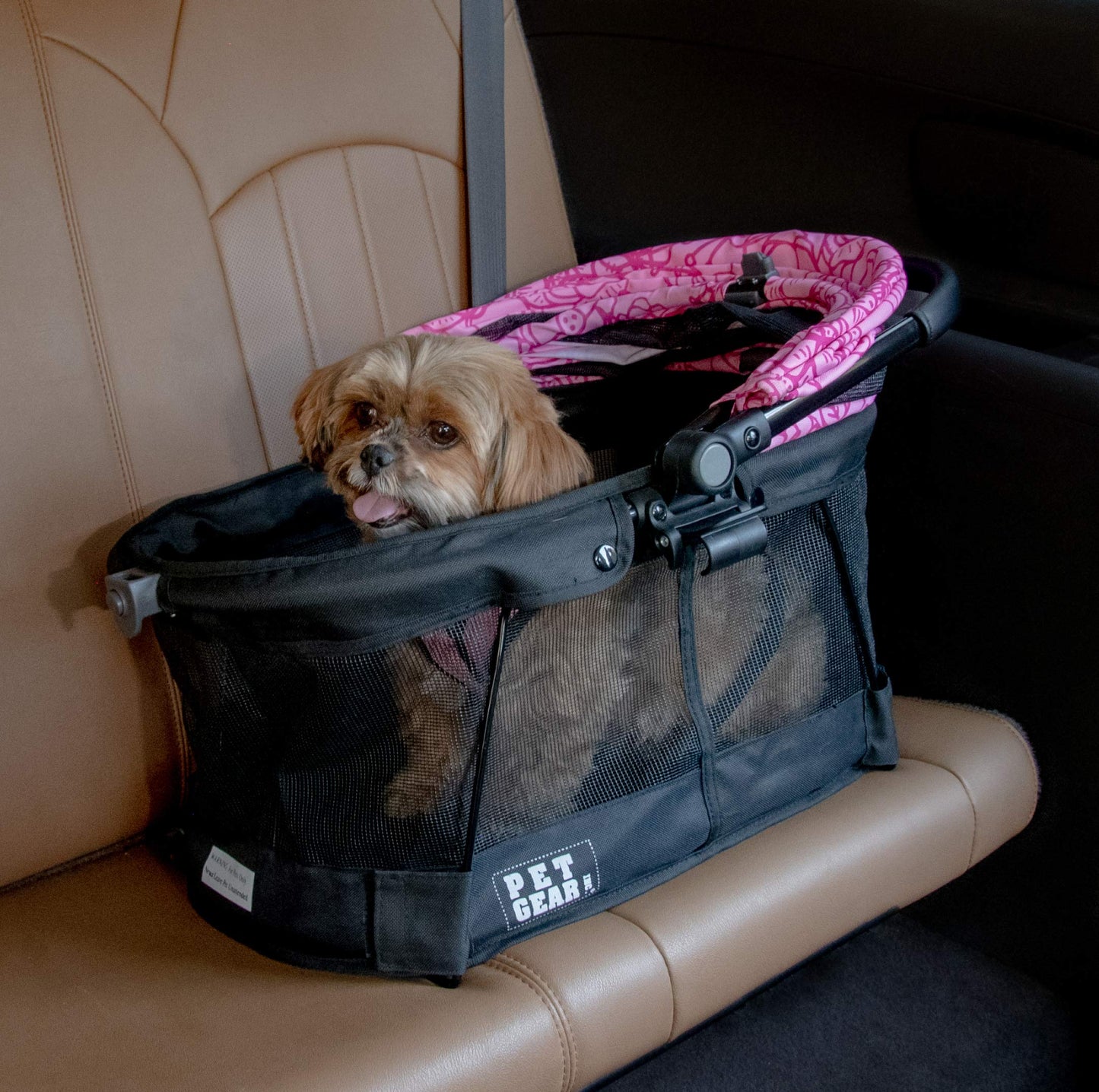 Pet Carrier & Booster Seat with 360° Visibility
