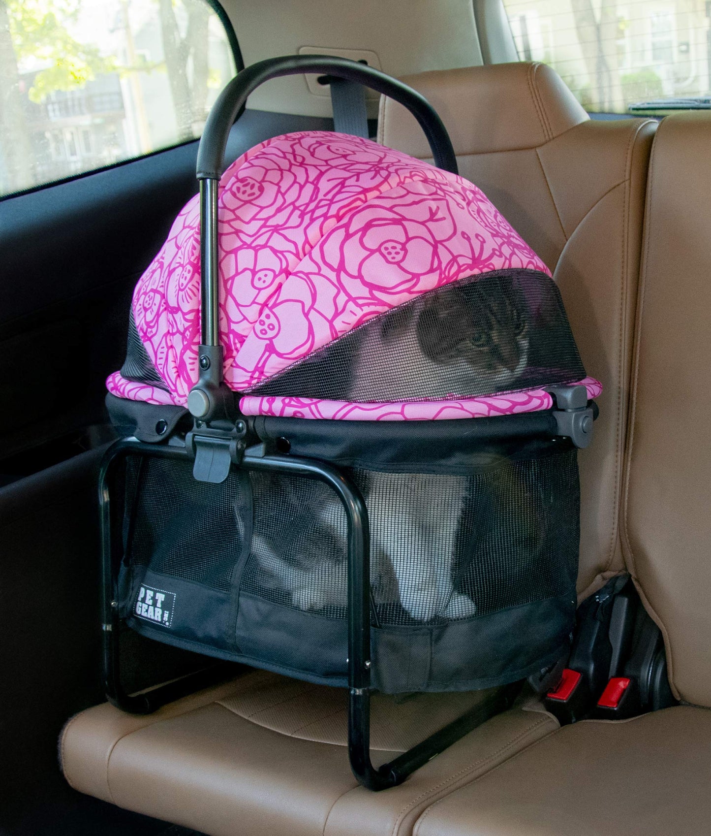 Pet Carrier & Booster Seat with 360° Visibility