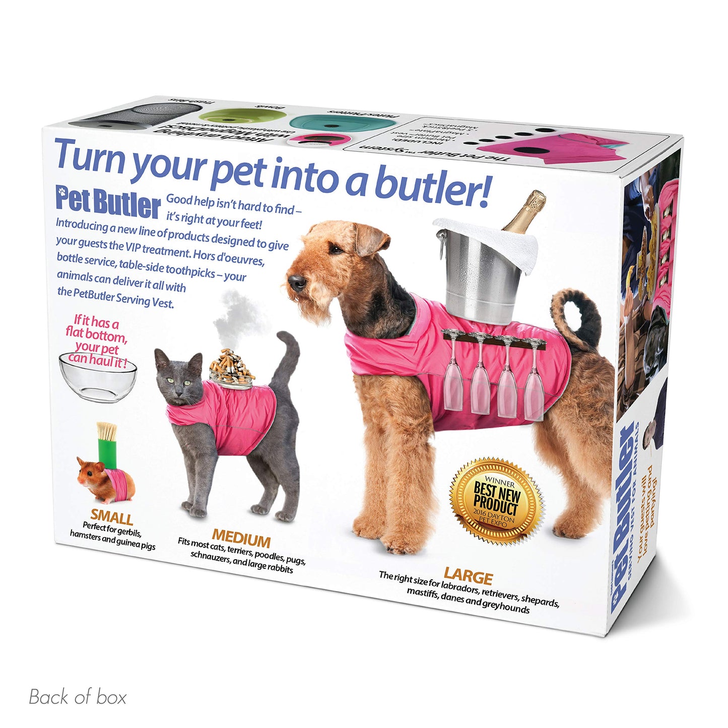 Pet Butler Prank Gift Box