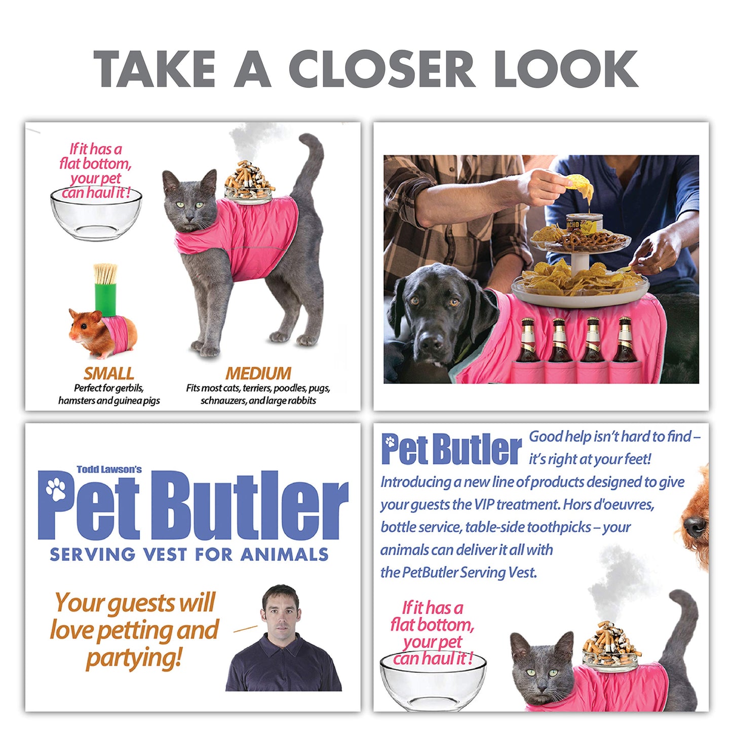 Pet Butler Prank Gift Box