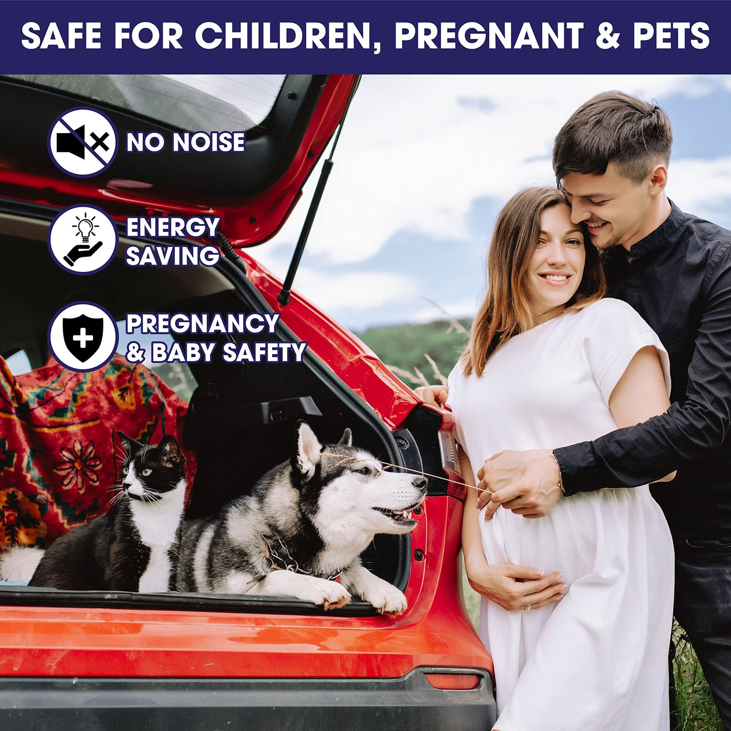 Ultrasonic Flea and Tick Repeller for Dogs and Cats