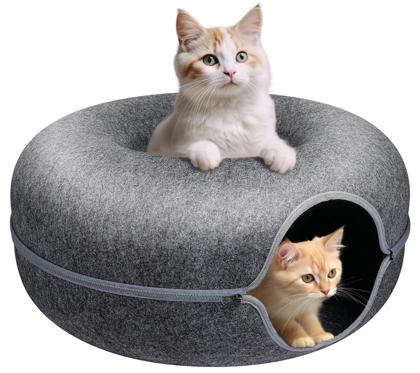 Peekaboo Cat Cave - Dark Gray
