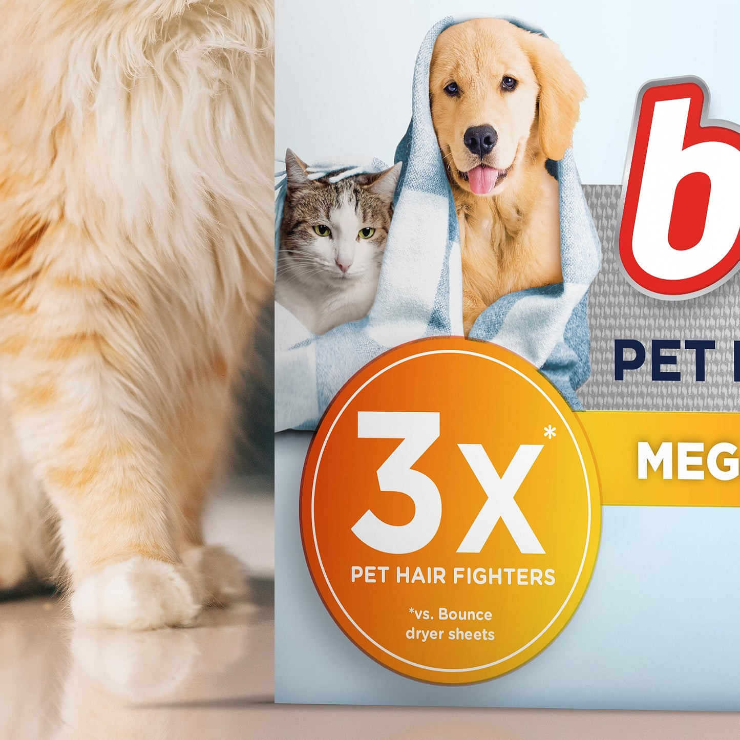 Pet Hair and Lint Guard Dryer Sheets