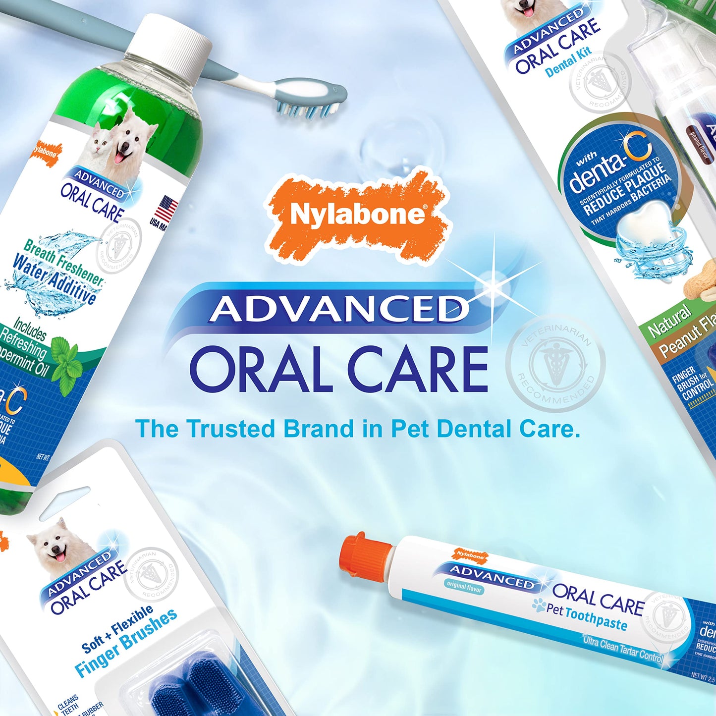 Advanced Oral Care Cat & Dog Water Additive for Dental Care