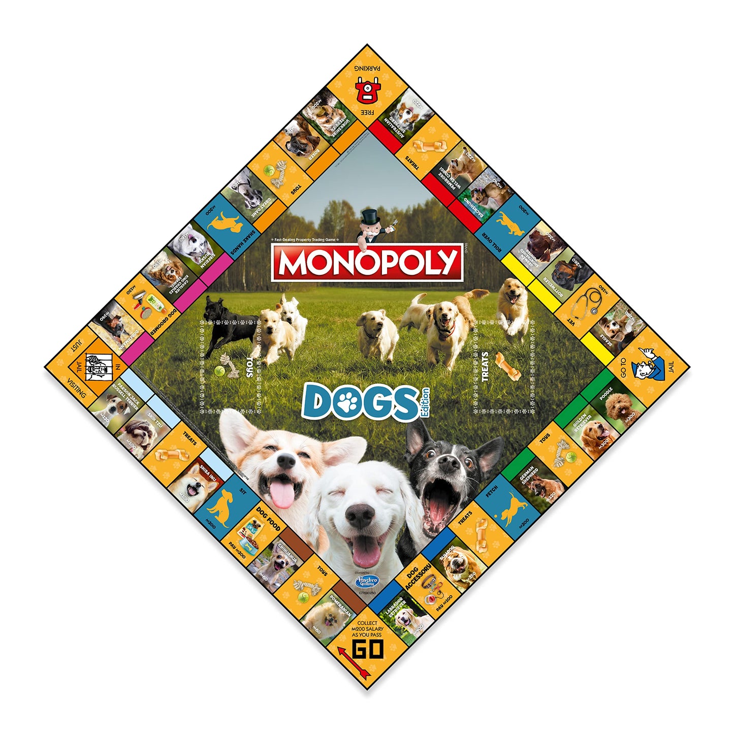 Dogs Monopoly Board Game - Fun Family Game