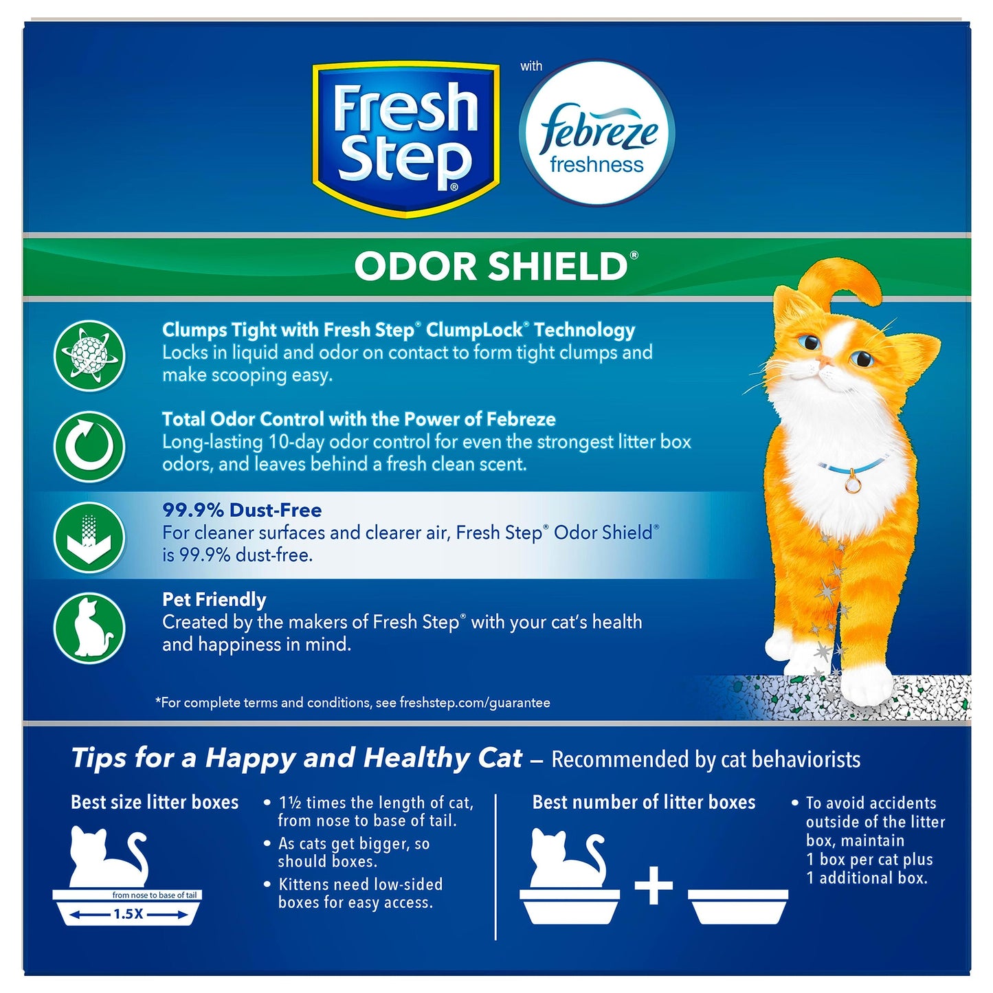 Fresh Step Clumping Cat Litter - Odor Shield, 14 lb