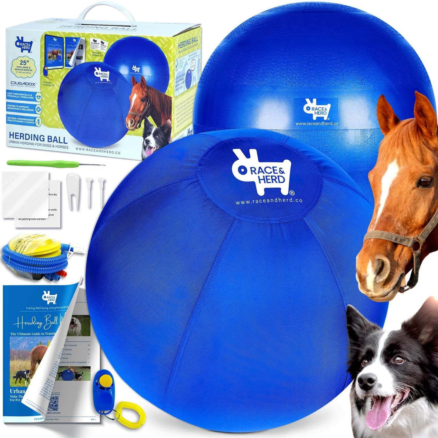 Herding Ball for Dogs - 25" Set