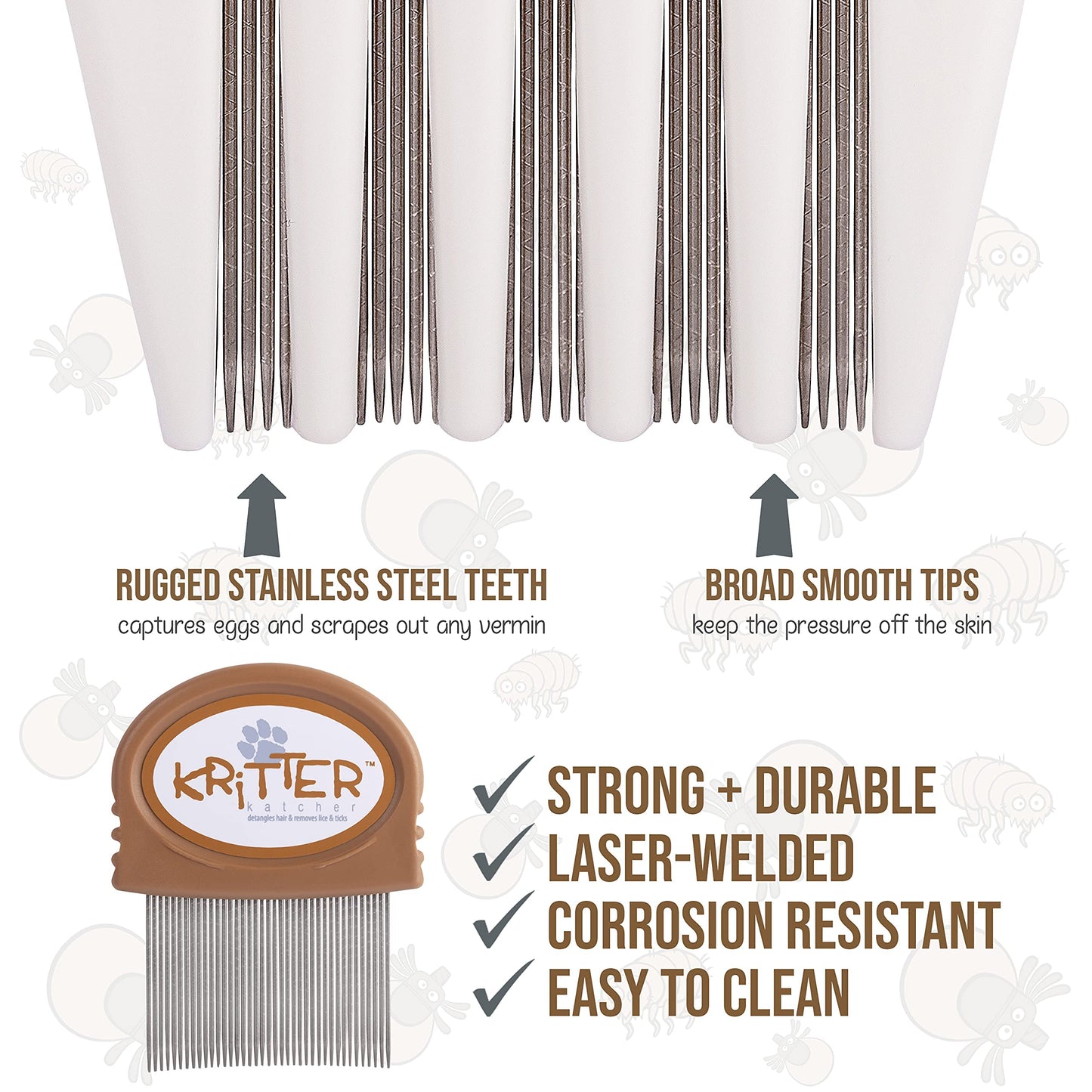 Flea, Tick, and Grooming Comb