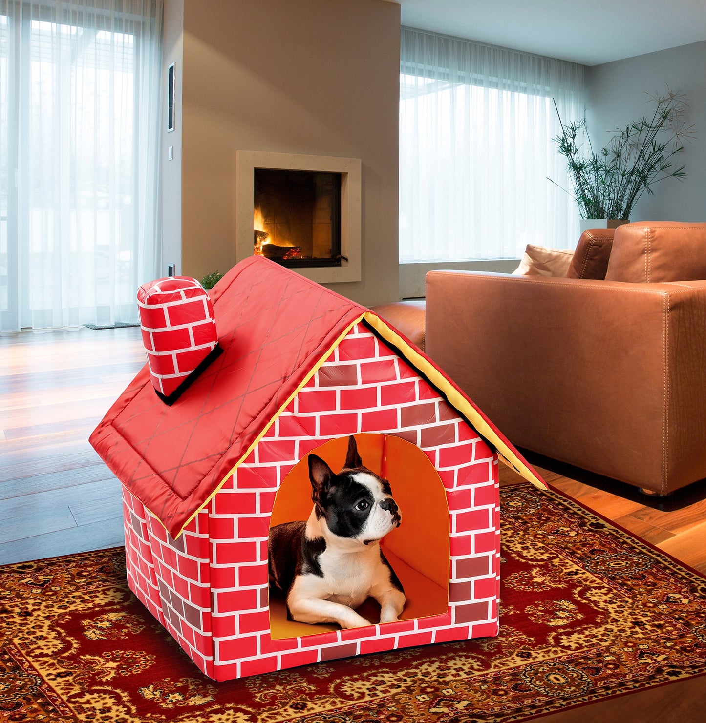 Soft-Sided Pet House & Mat