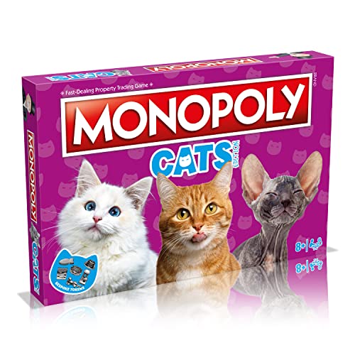 Cats Monopoly Board Game - Fun Family Game