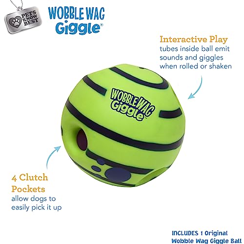 Giggle Ball, Interactive Dog Toy