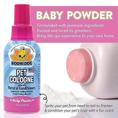 Natural Dog Cologne - Baby Powder Scent